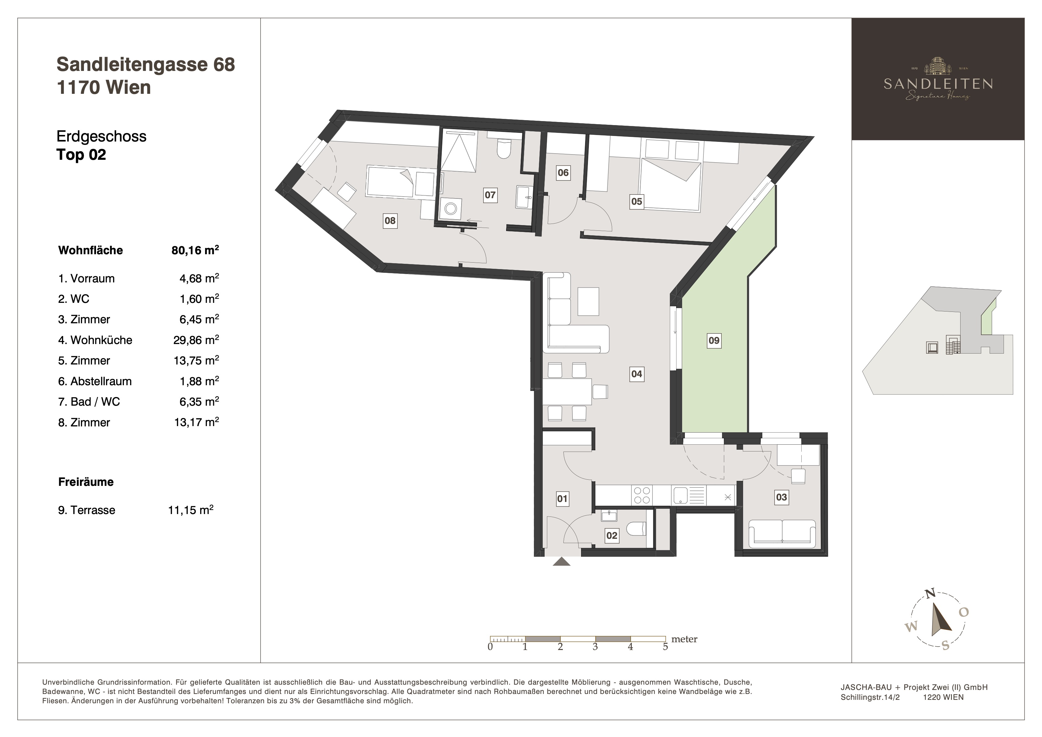 Grundriss Top 2